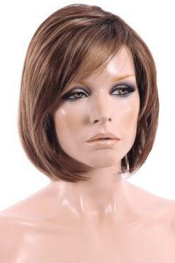 Smoke Deluxe Handtied Lace Front Monotop - Colour Nougat Rooted
